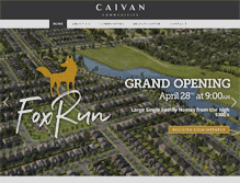 Tablet Screenshot of caivan.com